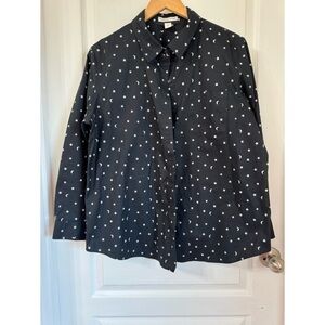 COLDWATER CREEK BUTTON DOWN SHIRT SZ PL